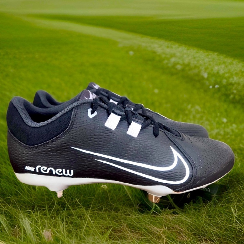Nike Hyperdiamond 4 Elite Women's Softball Cleats ‘Black/Grey’ CZ5917-010 Sz 9
